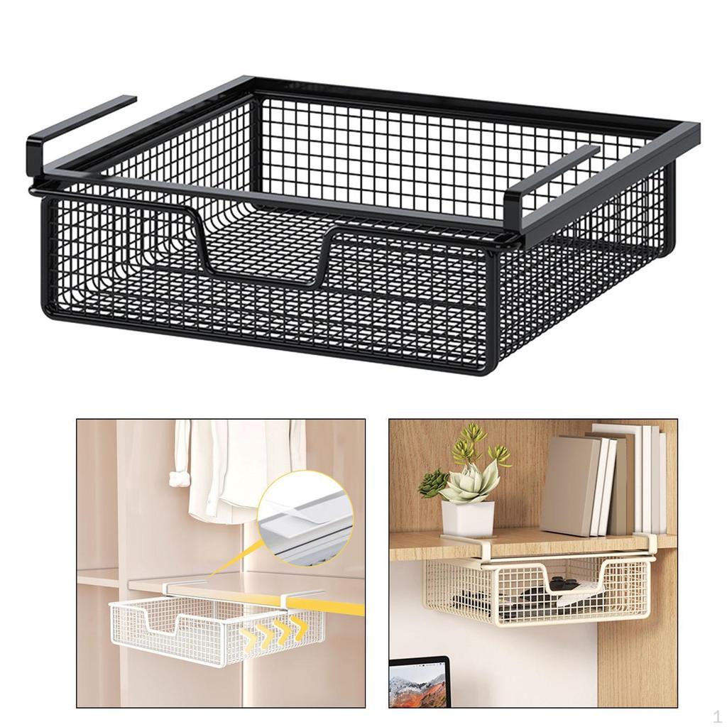 For Underwear, Space-saving Basket Under The Shelf