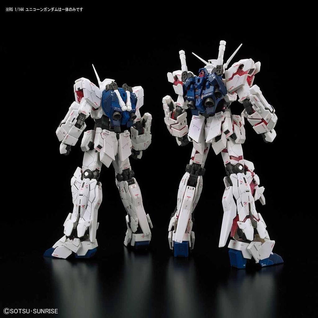 RG Unicorn Gundam Mobile Suit Gundam UC Scale Plastic Model Kit 1/144 Pre-Colored