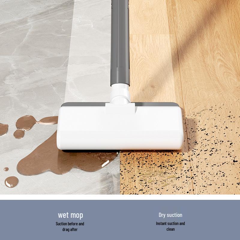 Portable Wireless Vacuum & Mop with Powerful Suction, Silent Operation & Carpet-Friendly Design