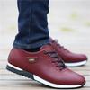 Mode 2025 Stilvolle Jungen Weiße PU-Schuhe Mode Freizeit Übergröße Herren PU-Sneaker Verschleißfest Rutschfest Herren Sneaker