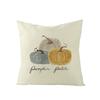 Home Thanksgiving Pumpkin Polyester Pillow Cover Home Sofa Pillow Cushion Cover