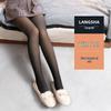 Langsha Thermal Fleece-Lined Footed Tights