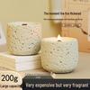 Luxury Cement Cup Aromatherapy Candle: Long-Lasting Fragrance and Elegant Ornament for a High-End Ambiance, Perfect Birthday Gift