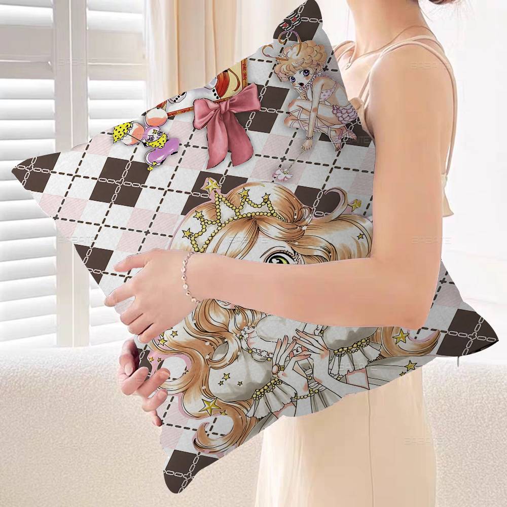 Anime Sugar Sugar Rune Kissenbezug Polyester Sofakissen Dekorative Wurfkissen Heimdekoration Kissenbezug
