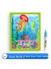 Reusable Children's Magic Water Doodle Book with Baby Water Pen - Educational Drawing Toy