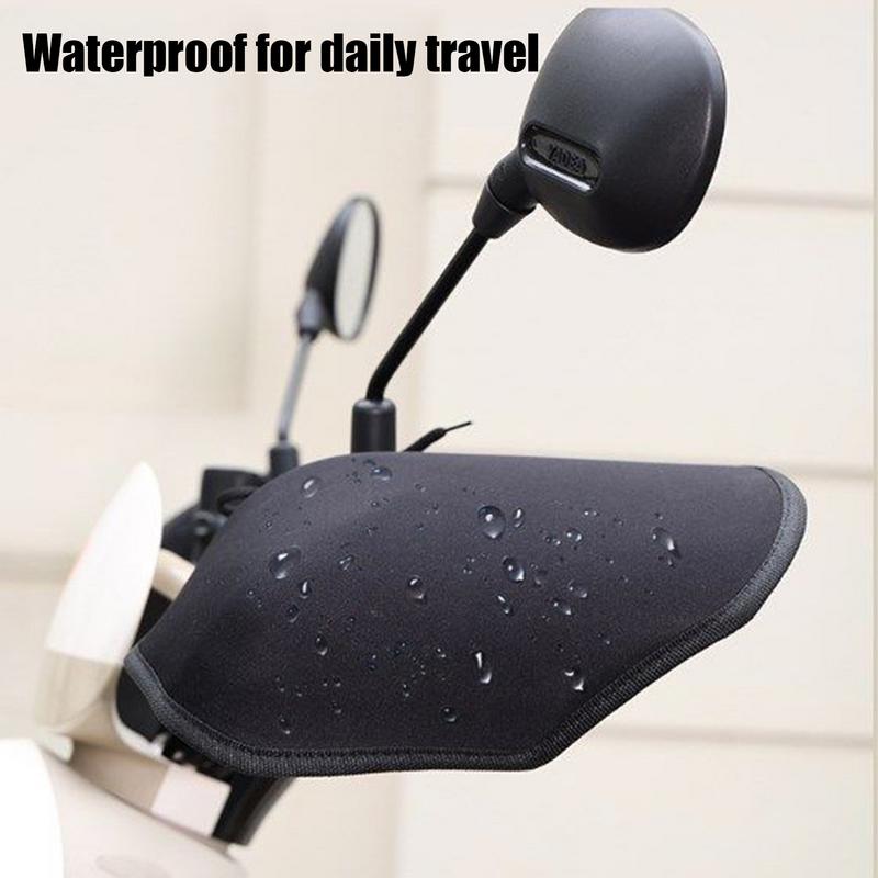 Handlebar Muffs Motorcycle Handlebar Sun Protection Hand Covers Adjustable Strap Hand Covers Windproof Waterproof Grip