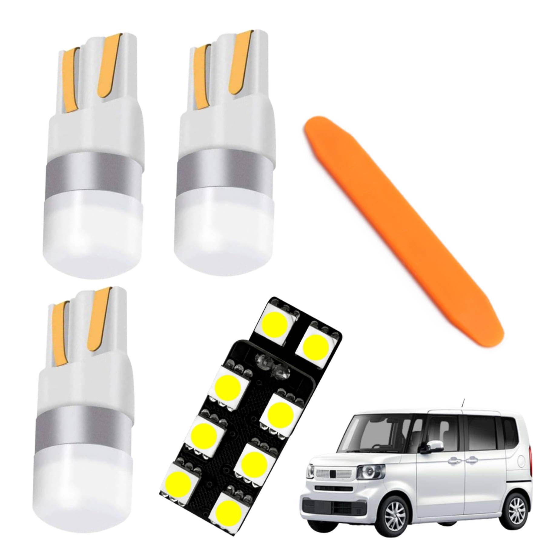 

OTORAM LED Room Light, Set of 4, Compatible with Honda N-BOX JF5/JF6, Easy Installation