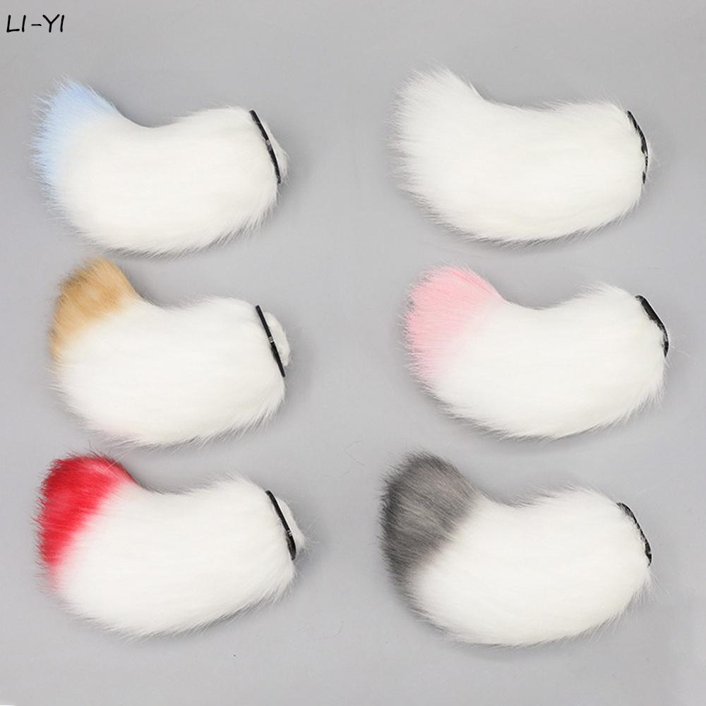 Plüsch Kaninchenschwanz Niedliches Tier Schafschwanz Cosplay Hasenschwanz Lolita Kostüm Zubehör Party Karneval Verkleidung Performance Requisite