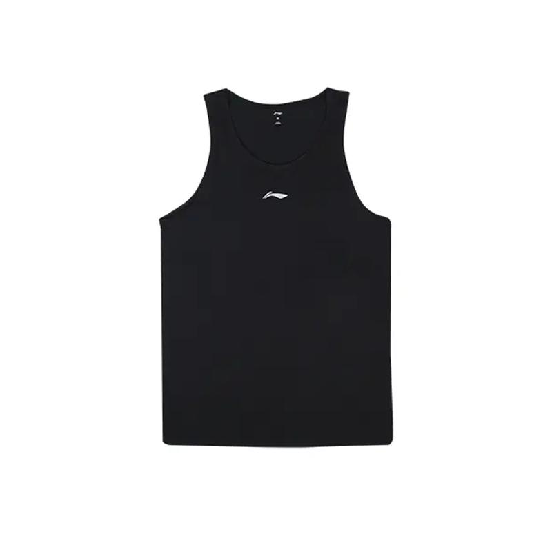 Простая свободная дышащая удобная универсальная майка-жилет без рукавов с принтом логотипа Li Ning мужские топы YVSW031-1 S