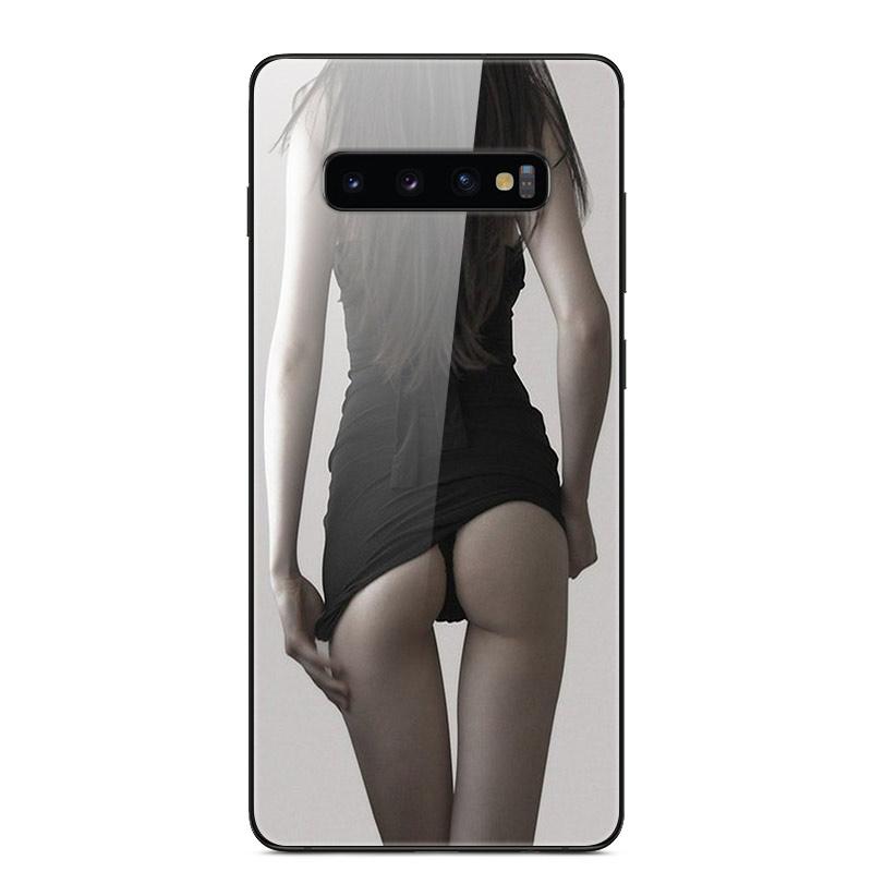 For Samsung S10 Plus Case Tempered Glass Hard Phone Back Cover Coque For Samsung Galaxy S10E S 10 5G S10plus Bumper Cases Capa