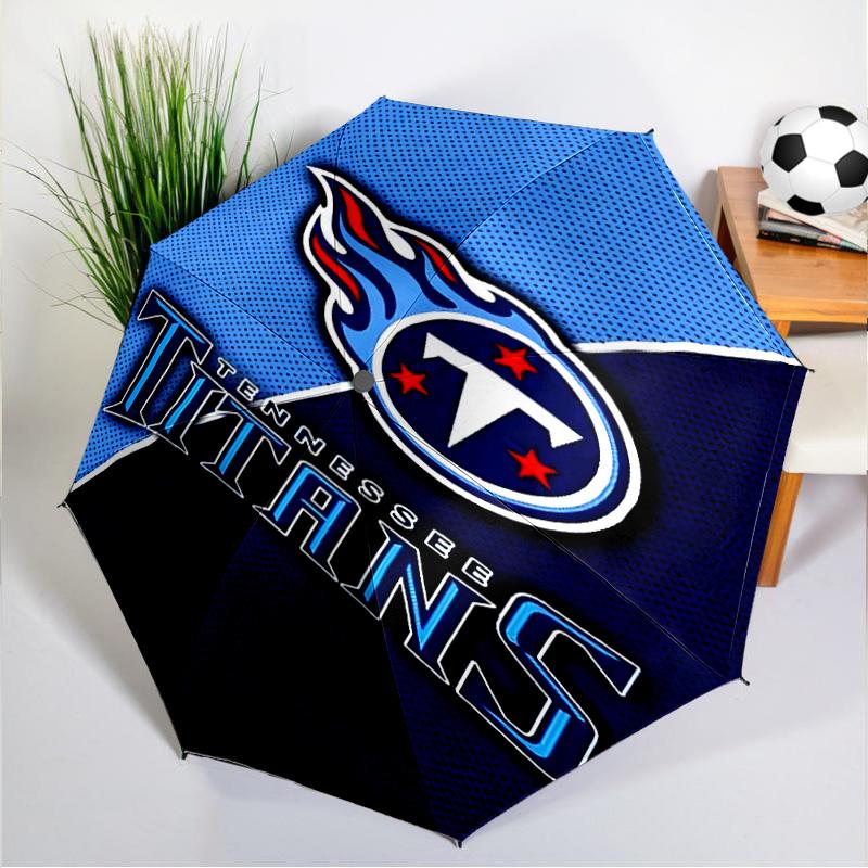 Tennessee Logo Art Umbrella 8-Frame for Travel, Camping, Casual Lightweight Portable Umbrella, Essential for Every Family Holidays Gift