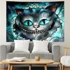 wonderland Smile Cat Tapestry Hanging for Bedroom,Livingroom, Playroom,Decor Art Room Wall Tapestry Holiday and Birthday Gifts