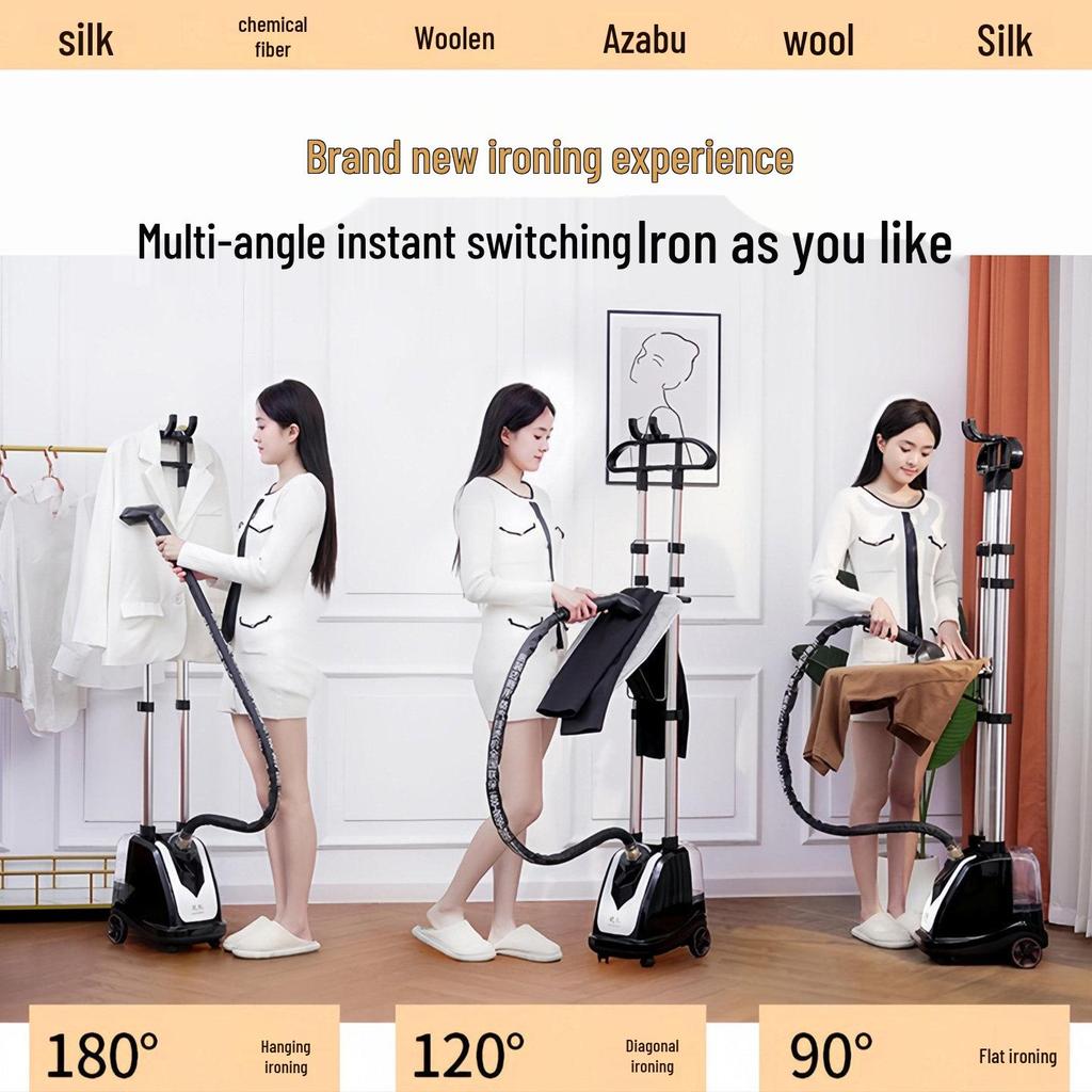 Jiefumai High-Power Garment Steamer for Commercial Use - All Copper Core Vertical Ironing Machine for Clothing Stores