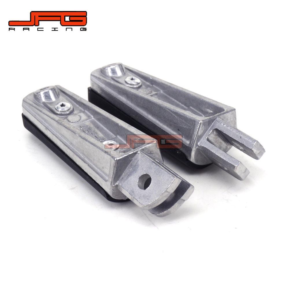 Aluminum Rear Foot Pegs for Fazer700, FZ1, FZ6R, and FJR1300 Motorcycles