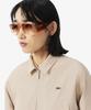 LACOSTE Women'S Collared Short Zip-Up Jumper Bf5917-56N S69