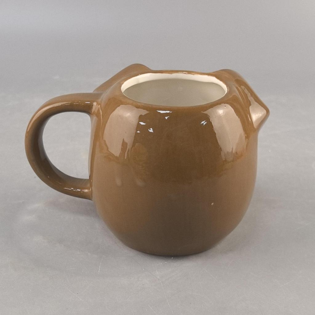 Handbemalter Hund Kaffeebecher Keramiktasse Teetasse Tierkopf Geschenkbecher Hundekopf Keramiktasse