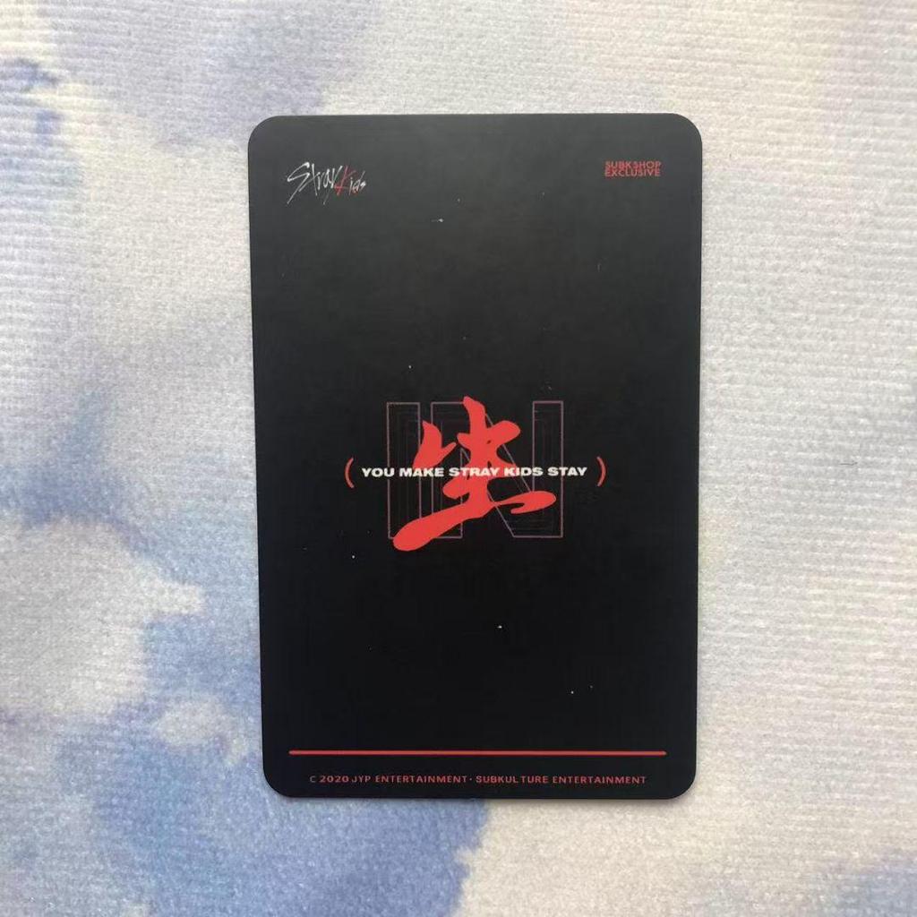 [USED] StrayKids Hyunjin in live subk limited bonus trading card