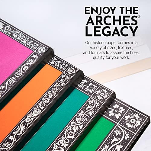 Arches Aquarellpapierblock, 300g, Grobe Körnung, 26x36cm, 12 Blatt (1795103)