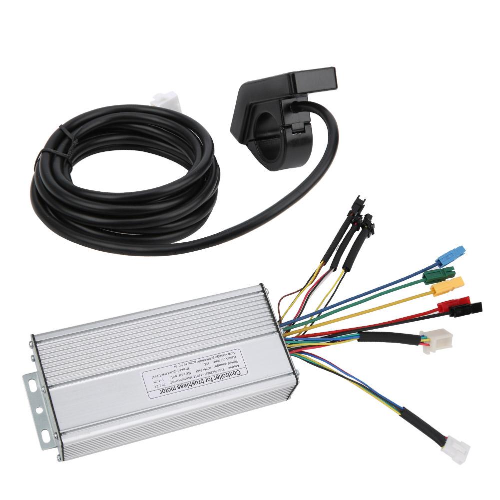 36V 48V 30A Brushless Controller Electric Bike KT LCD4 Display Screen Kit Normal Connector