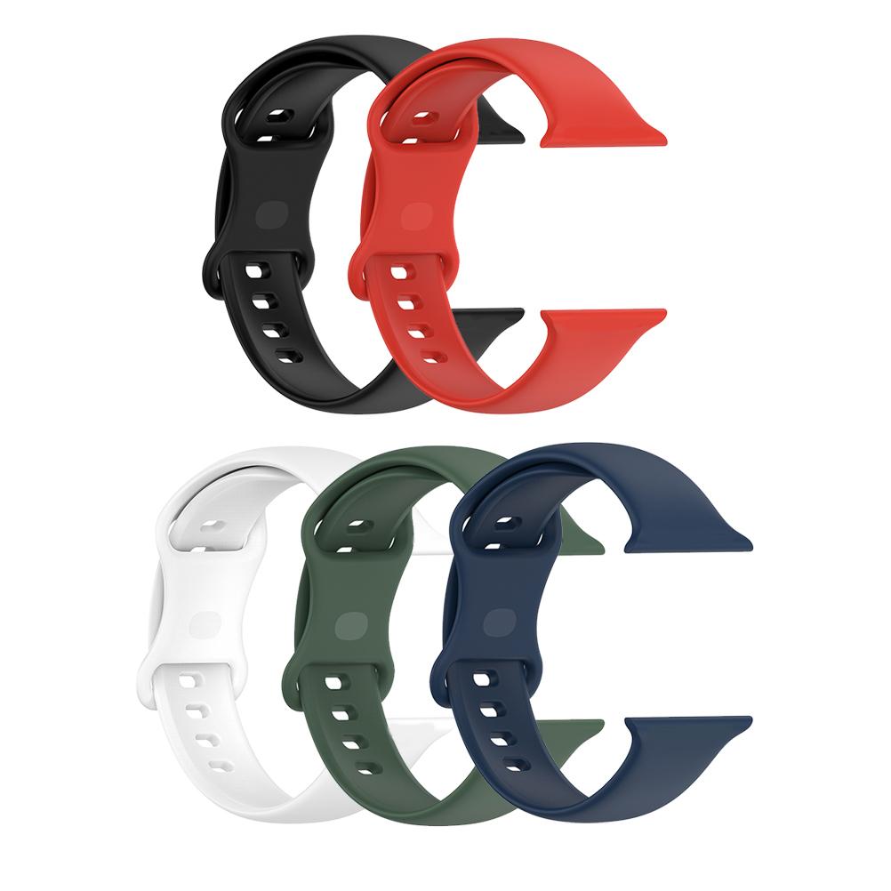 5 Pcs Soft Replacement Strap Compatible for Apple Watch 38 40 42 44mm Smart Watch Wristband Compatible for iWatch