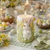 Cartoon Rabbit Candle Mold Non-Stick Gypsum Mold Cute Easter Candle Mold  Easter Decoration