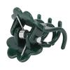 200Pcs Beautiful Rose Shape Plant Clip Garden Flower Stems Support Clips Fixing Tool AccessoryGreen