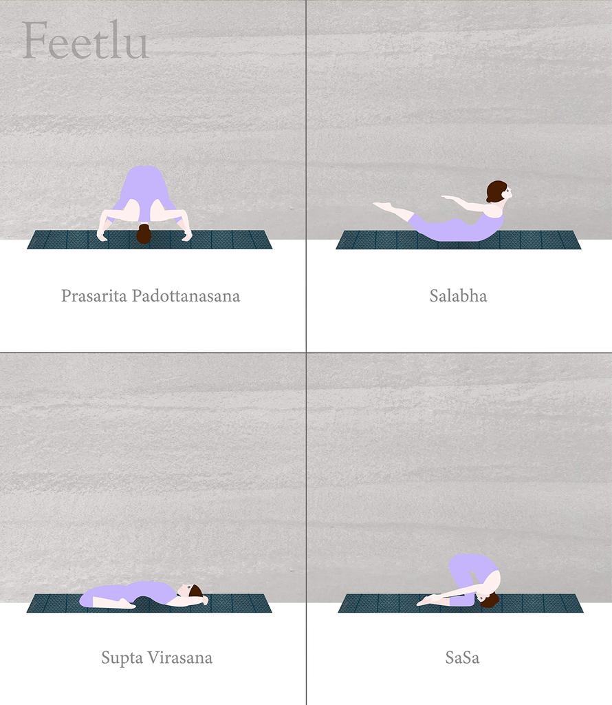 Feetlu Foldable Yoga Mat 6mm X 61cm X Easy To Store Foldable Exercise Mat for Home and Floor Exercises - 183cm, Large, Lightweight, - Non-Slip Yoga,