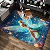 1pc. Enchanted Fairy Garden Rug - Magical Home Decor, Office Carpet, Outdoor Mat, Giftz0414292