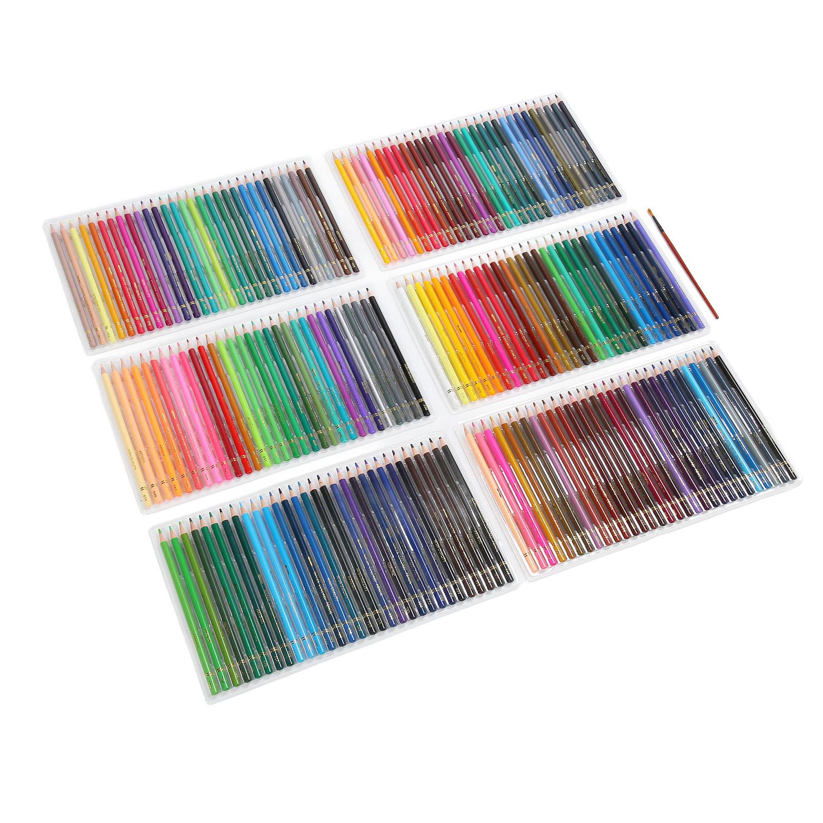 

Акварельные карандаши 7,5 мм водорастворимые насыщенные яркие блестящие сглаживающие цветные карандаши для детей