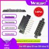 SFM Series 2-Row 1.27mm Pitch Female Straight Plug