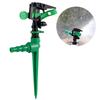 Adjustable Impact Rocker Sprinkler with Bracket Rotating Jet Sprinkler Garden Lawn Flower Bed Farm Irrigation Watering Nozzle