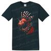 Lionfish T Shirt Ocean Marine Art Graphic Tee Colorful Deep Sea Fish