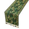Spill Proof Table Runner Christmas Runner, Durable Decorative Stitching Decoration, Protects from Hot Pans Scratch for Dining Room Kitchen