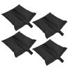 4pcs Tent Sandbag Windproof Outdoor Canopy Weight Bags Oxford Cloth Fixed Tent Legs Weight
