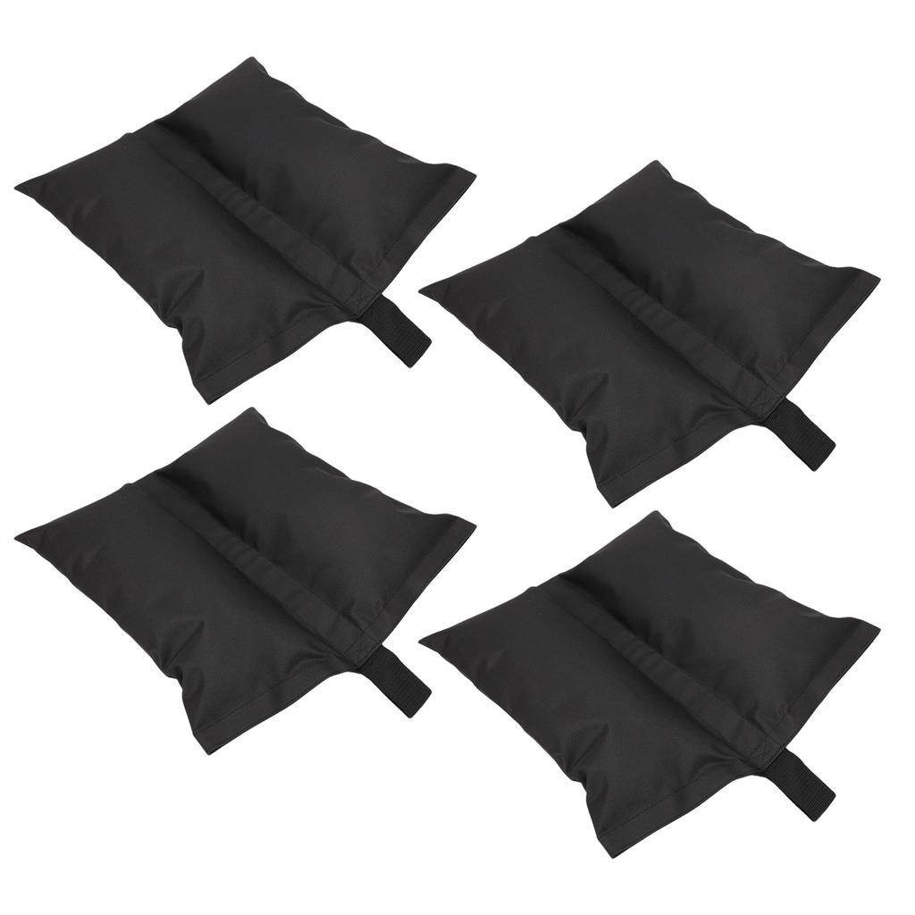 4pcs Tent Sandbag Windproof Outdoor Canopy Weight Bags Oxford Cloth Fixed Tent Legs Weight