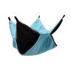 Pet Double-layer Plush  Hammock Warm Hamster Hanging Bed  Ferret Hanging Bed for Cat Rodents Hammock for Hamster Pets Supplies