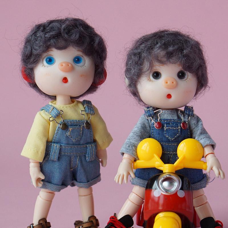 ob11 doll clothes 1 / 12bjd doll clothes obitsu11  casual wild long-sleeved t-shirt gcc piccodo doll accessories toy