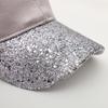 Fashionable Unisex Baseball Caps Sunproof Hat for Sports and Leisure Wear with Glitters Brim Breathable and Comfortable
