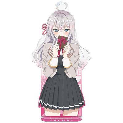 Aria-san Next Door Who Sometimes Whispers In Russian Acrylic Character Stand Aria Valentine Ver.