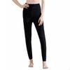 Thermal Pants, Fleece Lined, High Waisted Fit, Winter Leggings for Men & Women 3XL Black