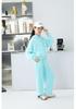European & American Velvet Hoodie & Straight-Leg Pants Set for Girls - Two-Piece Casual Sportswear