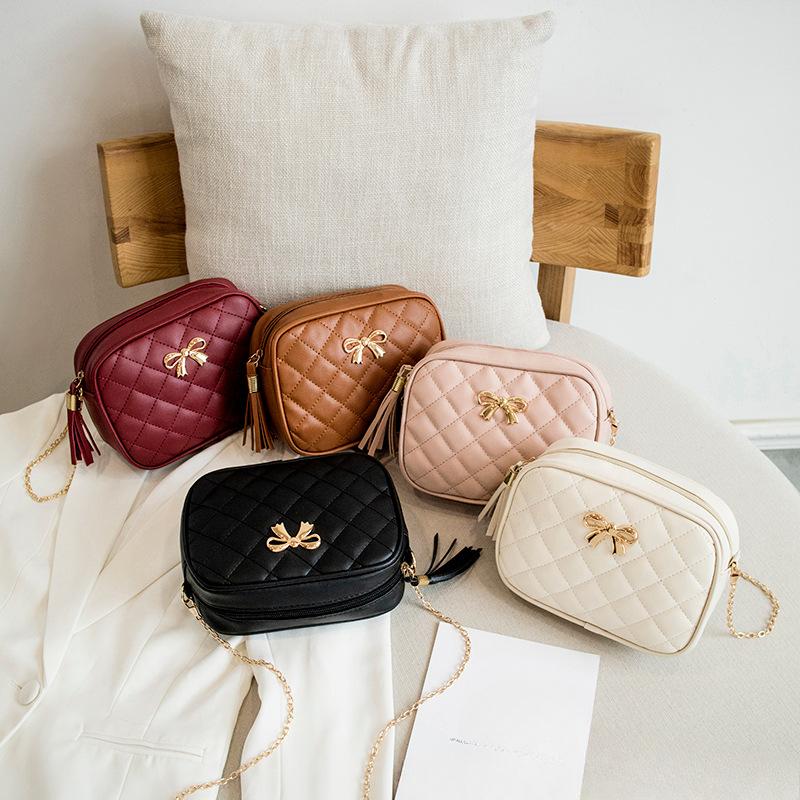 New Camera Bag  Women's Handbag  Clutch Bag  Women's Small Square Bag Mobile Phone Bag