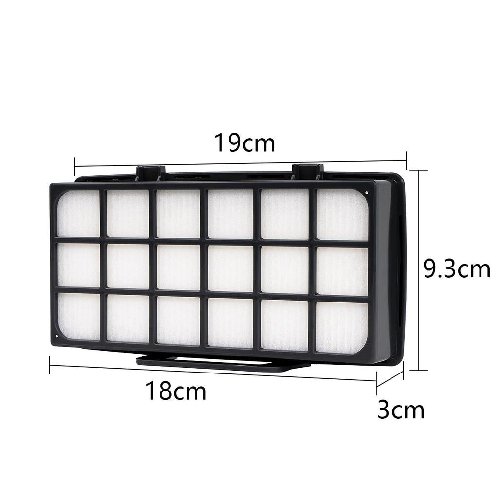 Kit filtru HEPA pentru Rowenta HEPA Tefal X-Trem tw7647ea RO7623 RO7634 RO76 Kit piese pentru aspirator Accesorii compacte pentru alimentare