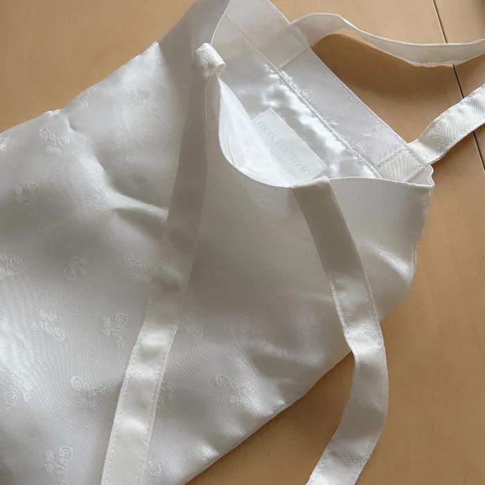 Pure Jacquard Eco Bag_ivory