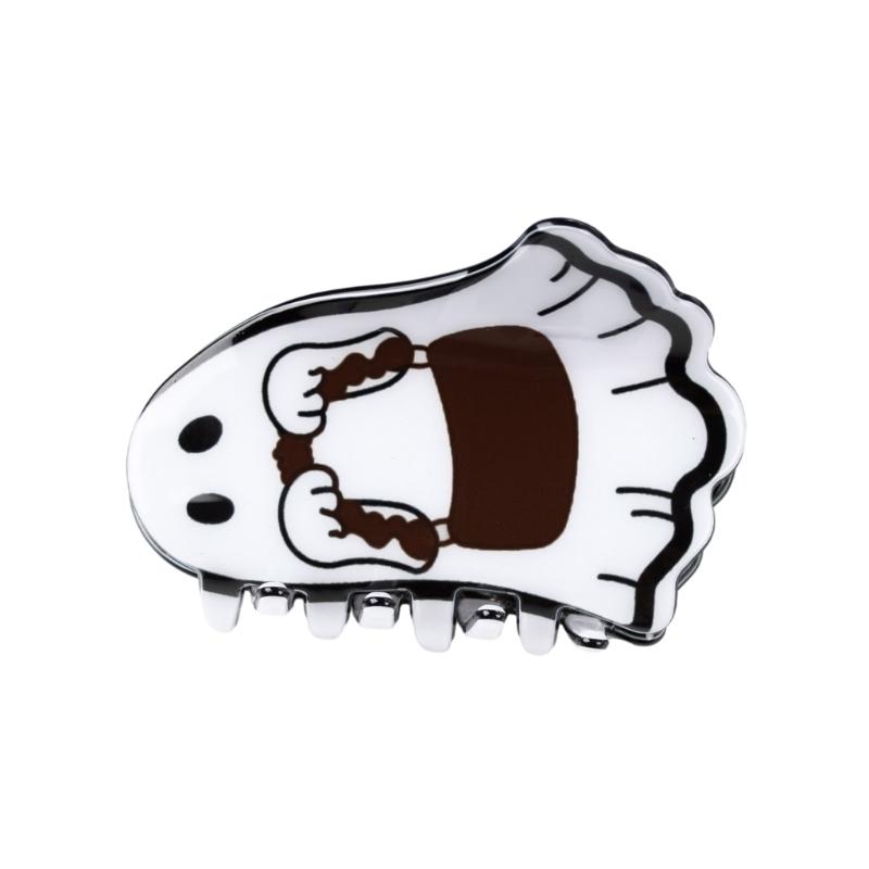 

Delicate Ghosty Shape Hair Claw for Woman Girls Hair Clip for Long Hair Nonslip Hair Clip Delicate Travel Hair Clip