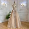 Light purple neck dress skirt high texture Muse temperament host vocal solo performance suit LA11118