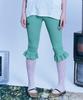 Guwolsibil Three-Quarter Frill Leggings Green