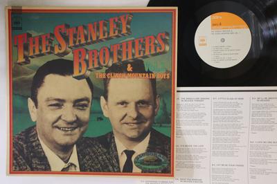 LP Record STANLEY BROTHERS CLINCH MOUNTAIN B  Vol. 1 20AP13 CBS SONY 2005 Japan CountryFolk Used
