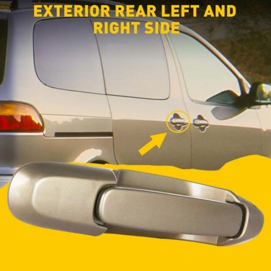 1x Passenger Outside or Rear Driver Side Door Handles 98-03 For Toyota Sienna