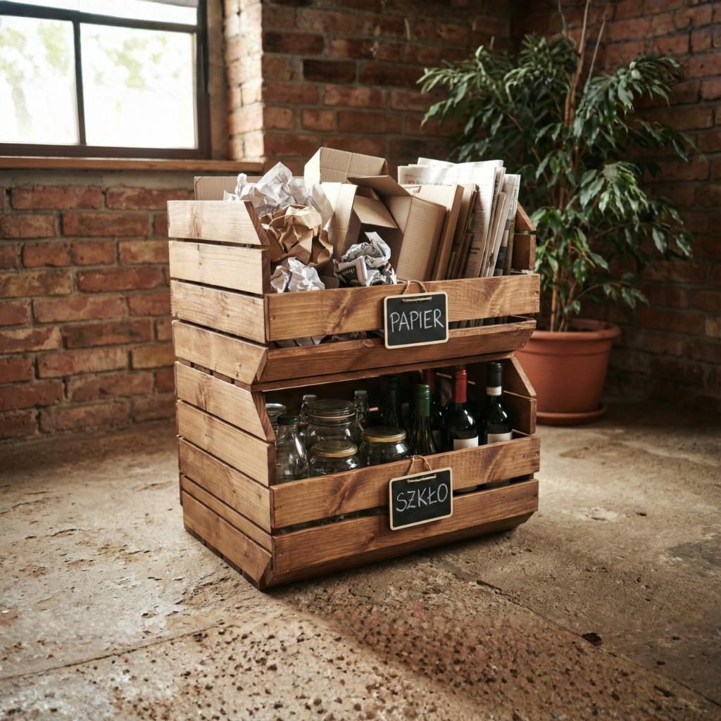 Modular Wooden Box for Shelf 37x30x22 cm Brown Container | GoodFreshDecor